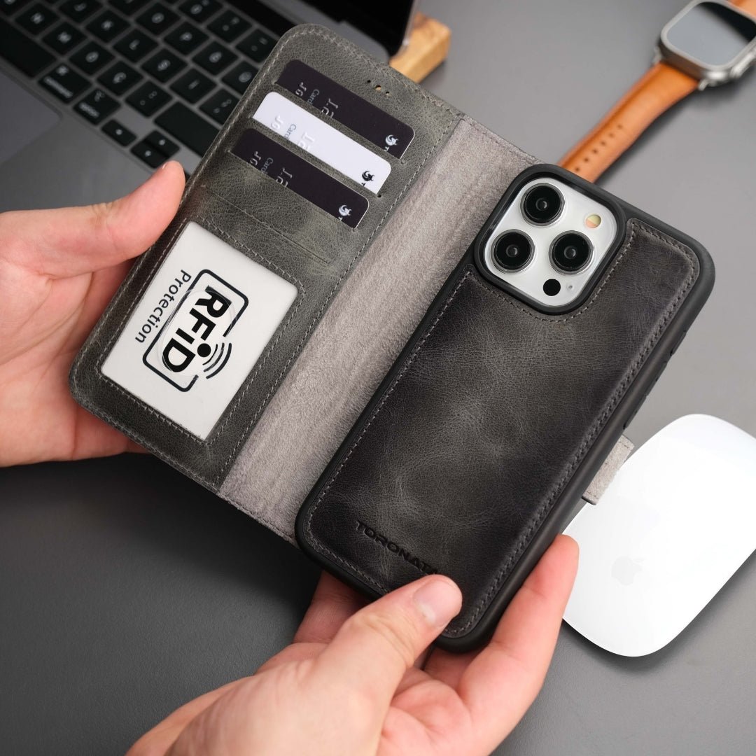 Casper iPhone 16 Pro Max Wallet Case Leather MagSafe-8